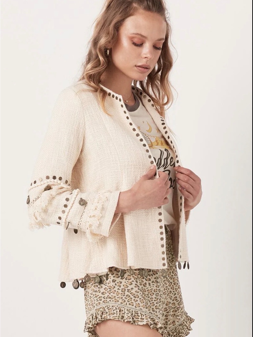 Spell & The Gypsy Collective Alphie jacket NWOT